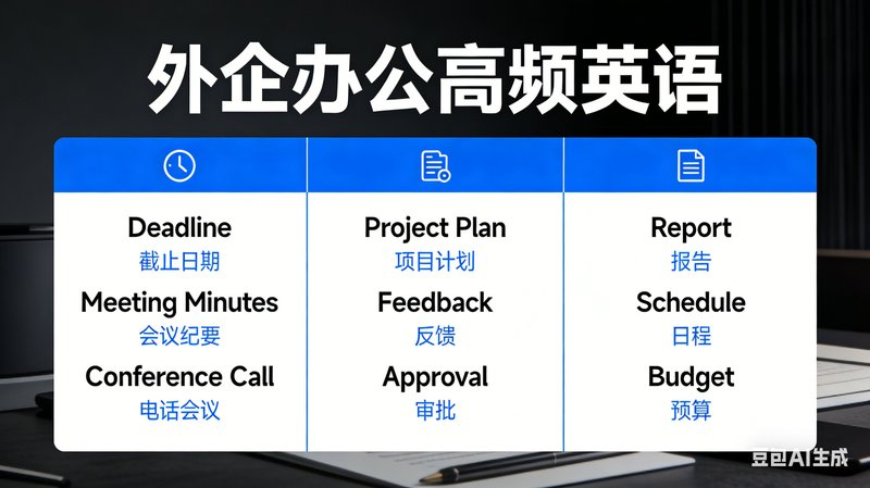 外企办公高频英语