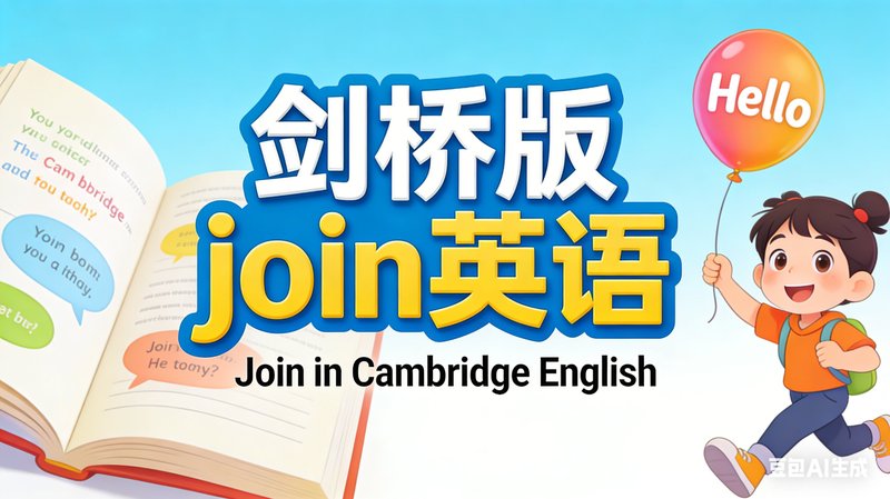 剑桥版 join 三年级（上册）